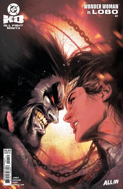 2025 - DC K.O.: Wonder Woman vs. Lobo #1 Var. C - Round Three: Wonder Woman vs. Lobo - M - ENG 1