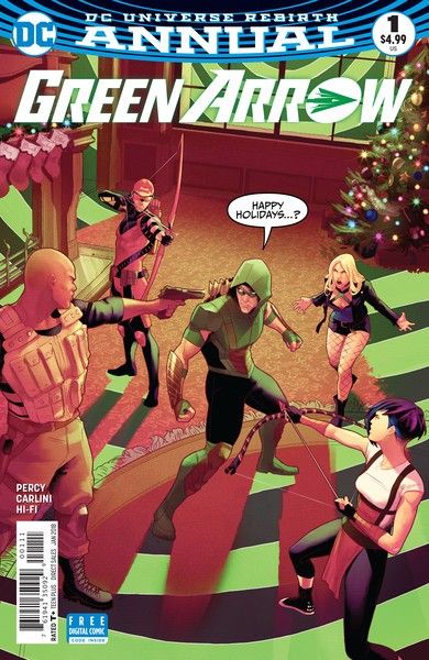 2017 - Green Arrow, Vol. 6 Annual #1 - Ghosts In The Machine - M - ENG - PRE-ORDER 1