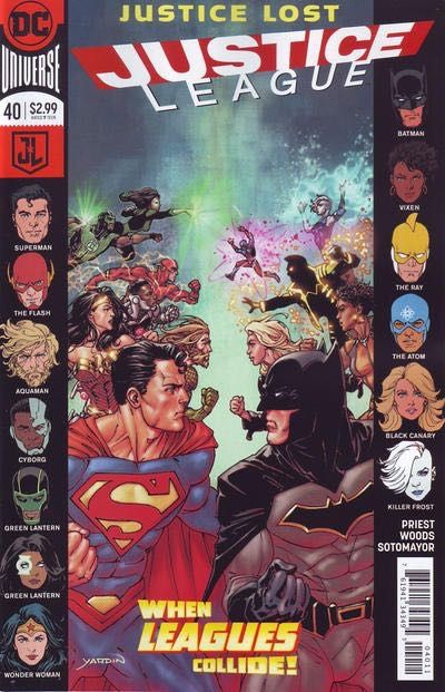 2018 - Justice League, Vol. 2 #40 Var. A - Selection - M - ENG - PRE-ORDER 1