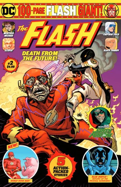 2019 - The Flash 100-Page Giant, Vol. 2 #2 Var. B - Run Like There's No Tomorrow / Rational Thought / Gorilla Warfare Part 2: Last Ape Standing / The End / Can't Go Home Again - M - ENG - PRE-ORDER 1