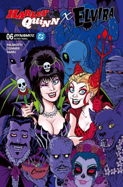 2026 - Harley Quinn X Elvira #6 Var. A - M - ENG 1