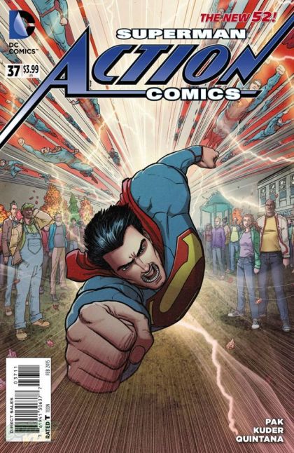 2014 - Action Comics, Vol. 2 #37 Var. A - Small Villians - M - ENG - PRE-ORDER 1