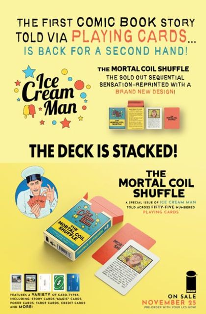2026 - Ice Cream Man The Mortal Coil Shuffle Card Set Special Var. B - M - ENG - PROMO 1