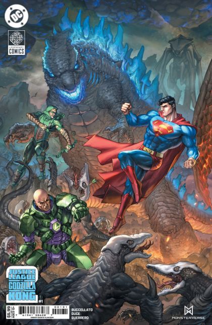 2025 - Justice League vs. Godzilla vs. Kong 2 #1 Var. C - M - ENG - PRE-ORDER 1