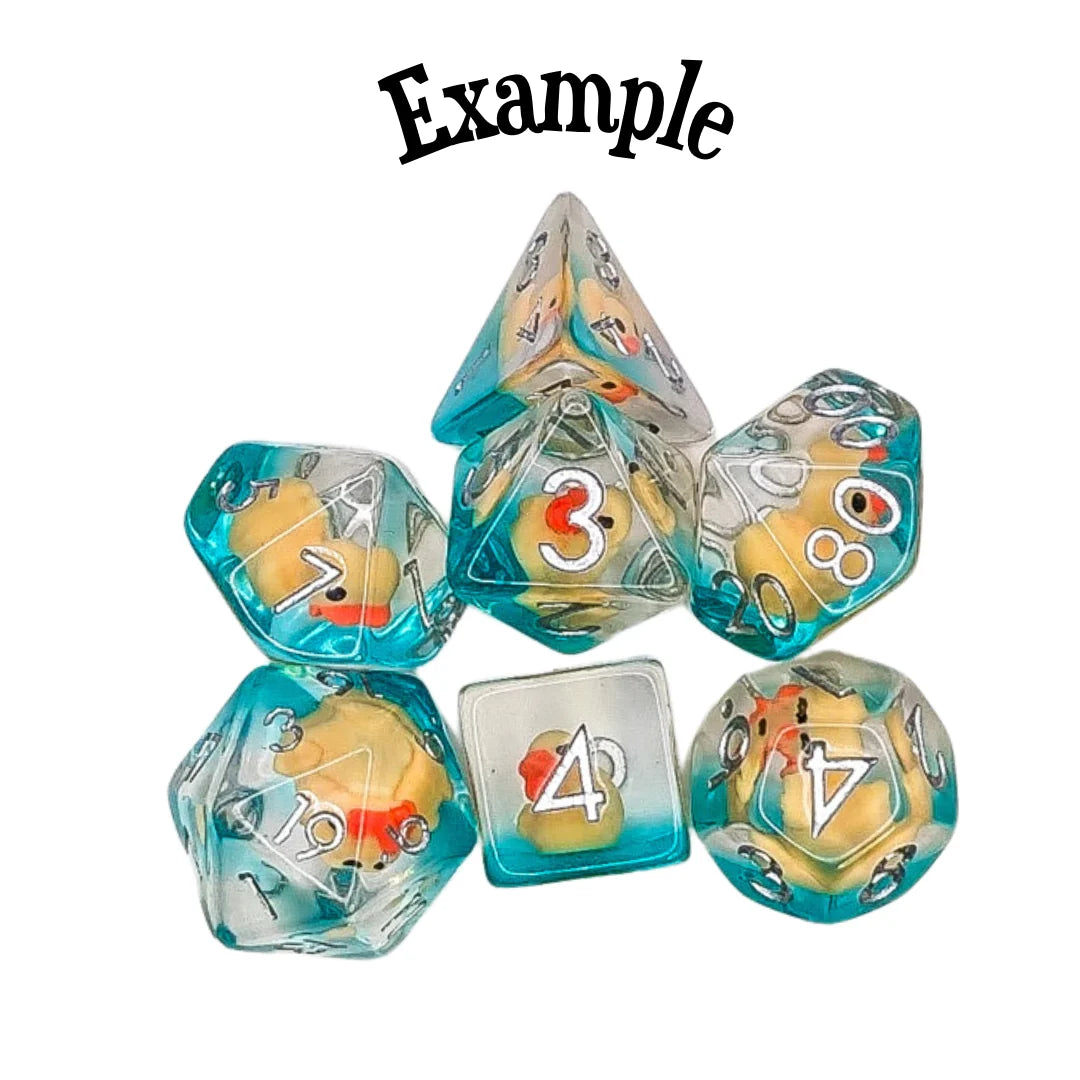 Filled/Inclusion Mystery Dice Sets - M 2