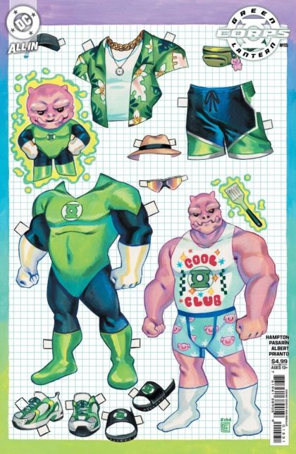 2026 - Green Lantern Corps, Vol. 3 #15 Var. C - Wounds - M - ENG - PRE-ORDER 1