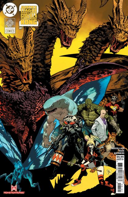 2025 - Justice League vs. Godzilla vs. Kong 2 #1 Var. B - M - ENG 1
