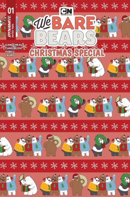 We Bare Bears Christmas Special #1 (One-Shot) Cvr C Wrapping Paper Cvr - M - ENG - PROMO 1