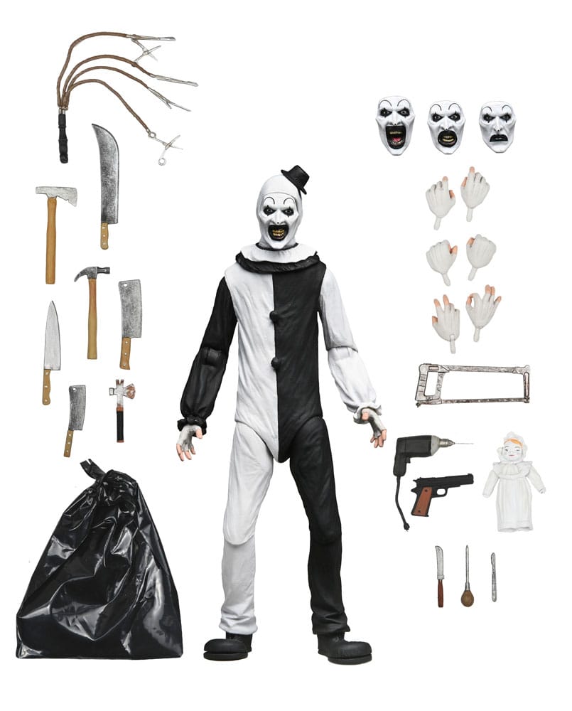Terrifier Action Figure Ultimate Art The Clown 17 cm - M 6