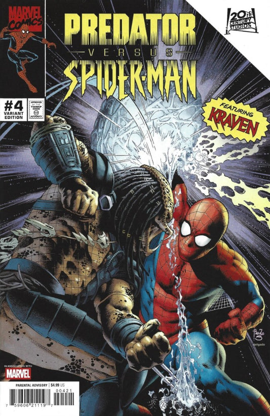2025 - Predator Vs. Spider-Man #4 Var. B - M - ENG
