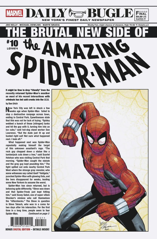 2025 - The Amazing Spider-Man, Vol. 7 #10 Var. A - M - ENG