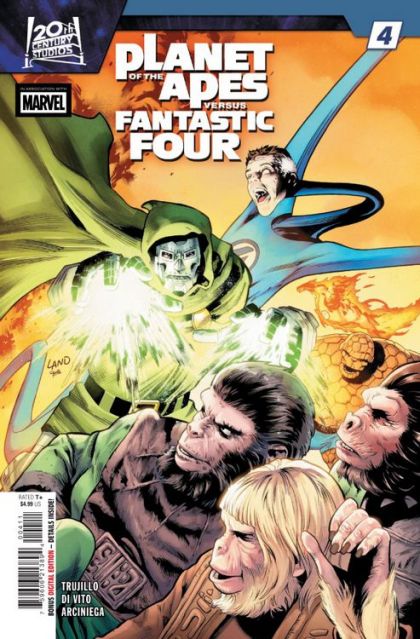 2026 - Planet of the Apes vs. Fantastic Four #4 Var. A - M - ENG - PRE-ORDER 1