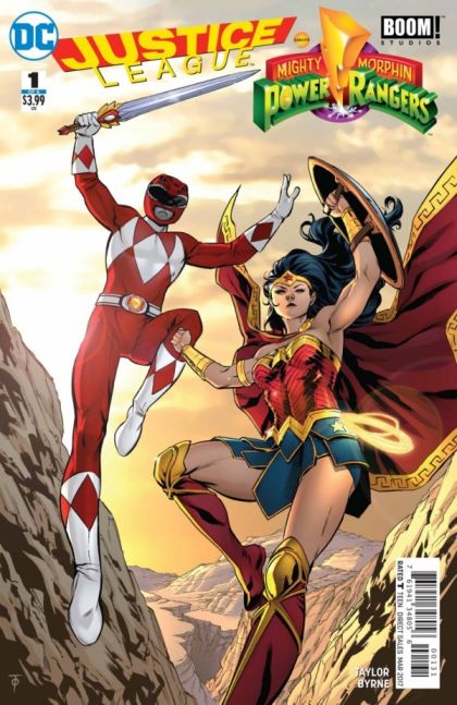 2017 - Justice League / Mighty Morphin Power Rangers #1 Var. C - M - ENG - PRE-ORDER 1