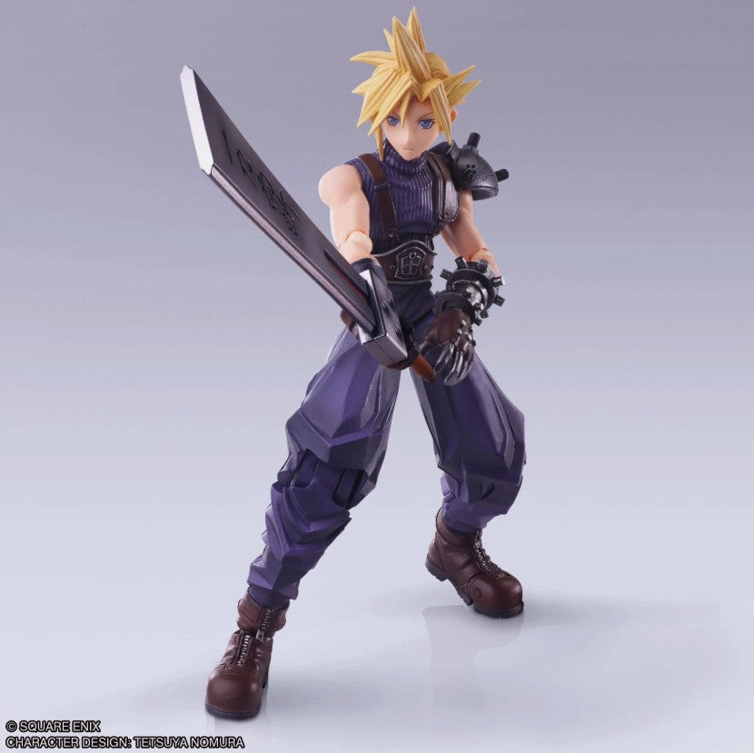 Final Fantasy VII Bring Arts Cloud Strife Hardedge - M 3