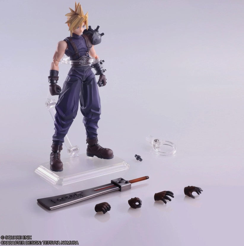 Final Fantasy VII Bring Arts Cloud Strife Hardedge - M 6