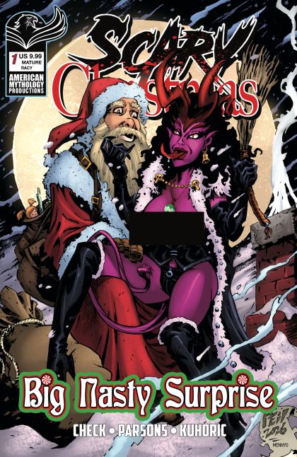 Scary Christmas Big Nasty Surprise #1 Cvr C Neil Vokes Racy - M - ENG - PROMO 1