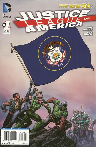 2013 - Justice League of America, Vol. 3 #1 Var. .UT - Chapter One - M - ENG - PRE-ORDER 1