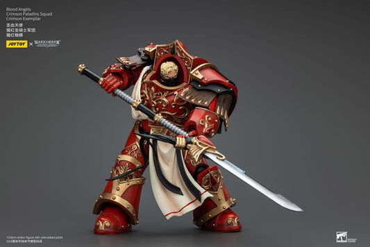 Warhammer The Horus Heresy Action Figure 1/18 Blood Angels Crimson Paladins Squad Crimson Exemplar 14 Cm - M 1