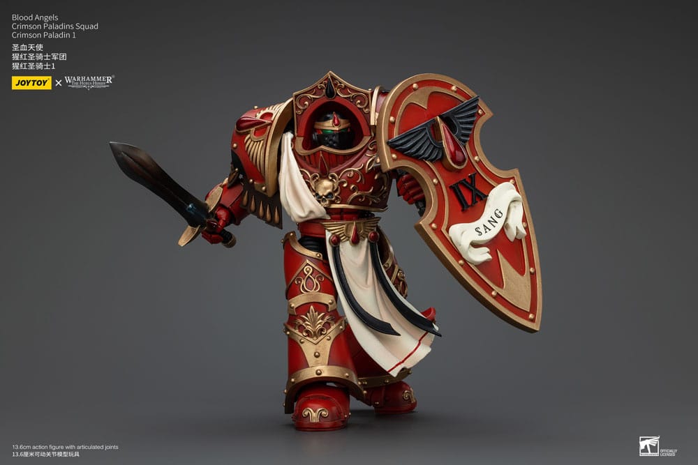 Warhammer The Horus Heresy Action Figure 1/18 Blood Angels Crimson Paladins Squad Crimson Paladin 1 14 Cm - M 1