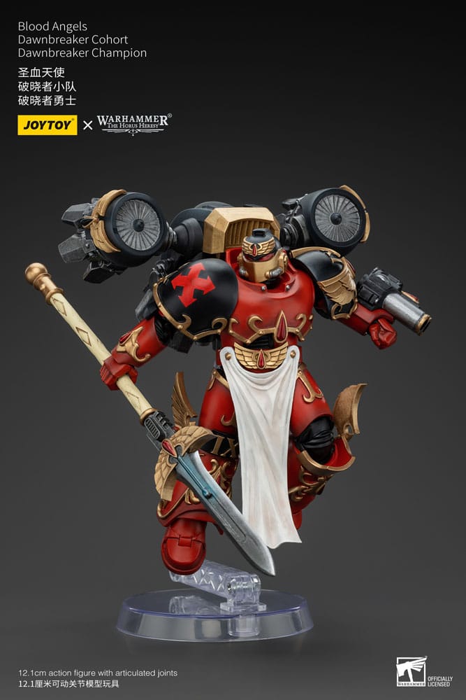 Warhammer The Horus Heresy Action Figure 1/18 Blood Angels Raldoron First Captain of the Blood Angels 13 cm - M 4