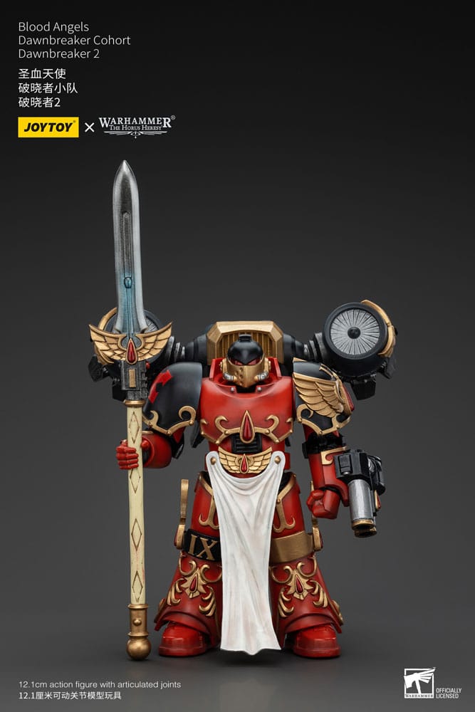 Warhammer The Horus Heresy Action Figure 1/18 Blood Angels Dawnbreaker Cohort Dawnbreaker 2 13 cm - M 1