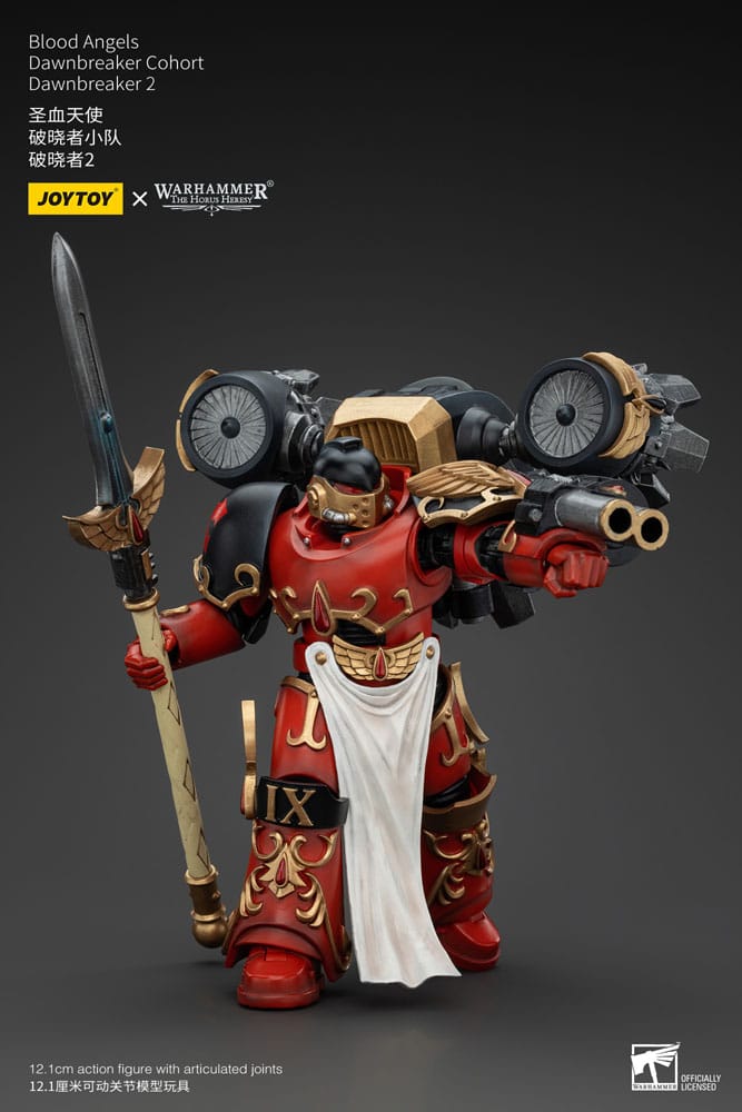 Warhammer The Horus Heresy Action Figure 1/18 Blood Angels Dawnbreaker Cohort Dawnbreaker 2 13 cm - M 3
