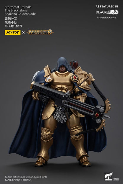 Warhammer Age Of Sigmar Actionfigur Stormcast Eternals The Blacktalons Shakana Goldenblade 20 cm - M 1