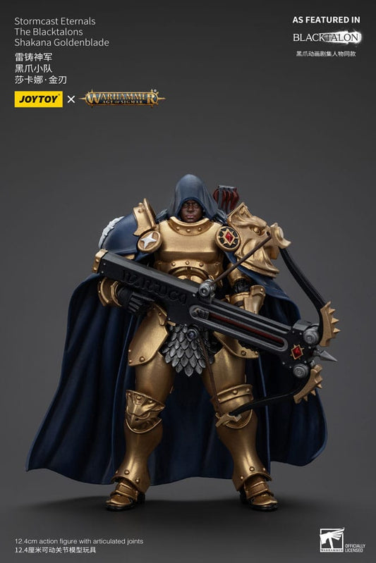 Warhammer Age Of Sigmar Actionfigur Stormcast Eternals The Blacktalons Shakana Goldenblade 20 cm - M 1
