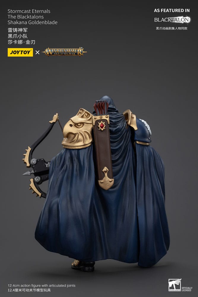 Warhammer Age Of Sigmar Actionfigur Stormcast Eternals The Blacktalons Shakana Goldenblade 20 cm - M 3