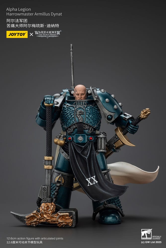 Warhammer The Horus Heresy Action Figure Alpha Legion Harrowmaster Armillus Dynat 20 cm - M 1