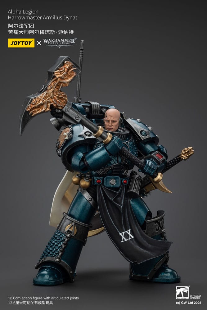 Warhammer The Horus Heresy Action Figure Alpha Legion Harrowmaster Armillus Dynat 20 cm - M 2