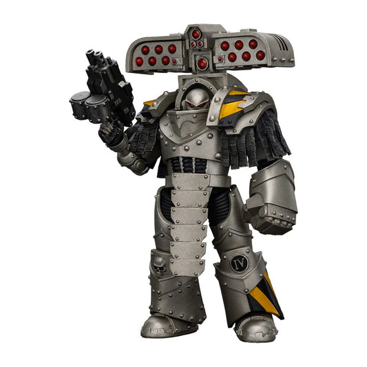 Warhammer The Horus Heresy Action Figure 1/18 lron Warriors Tyrant Siege Master Terminator with Rocket launcher 14 cm - M 1