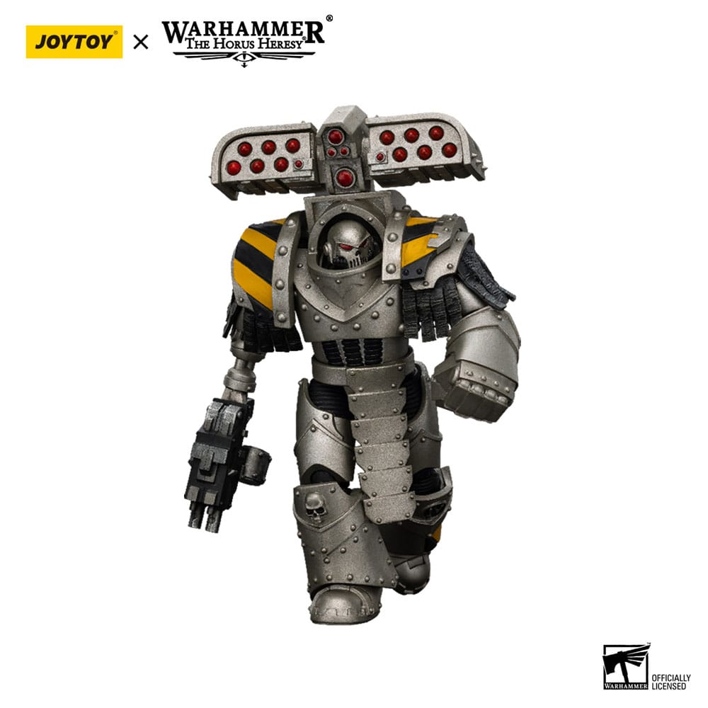 Warhammer The Horus Heresy Action Figure 1/18 lron Warriors Tyrant Siege Master Terminator with Rocket launcher 14 cm - M 3