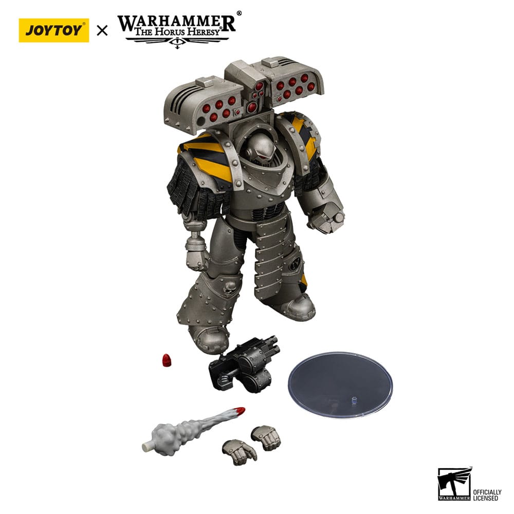 Warhammer The Horus Heresy Action Figure 1/18 lron Warriors Tyrant Siege Master Terminator with Rocket launcher 14 cm - M 5