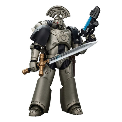 Warhammer The Horus Heresy Action Figure 1/18 lron Warriors MKVI Tactical Sergeant with Power Sword and Plasma Pistol 12 cm - M 1