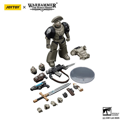 Warhammer The Horus Heresy Action Figure 1/18 lron Warriors MKVI Tactical Sergeant with Power Sword and Plasma Pistol 12 cm - M 6