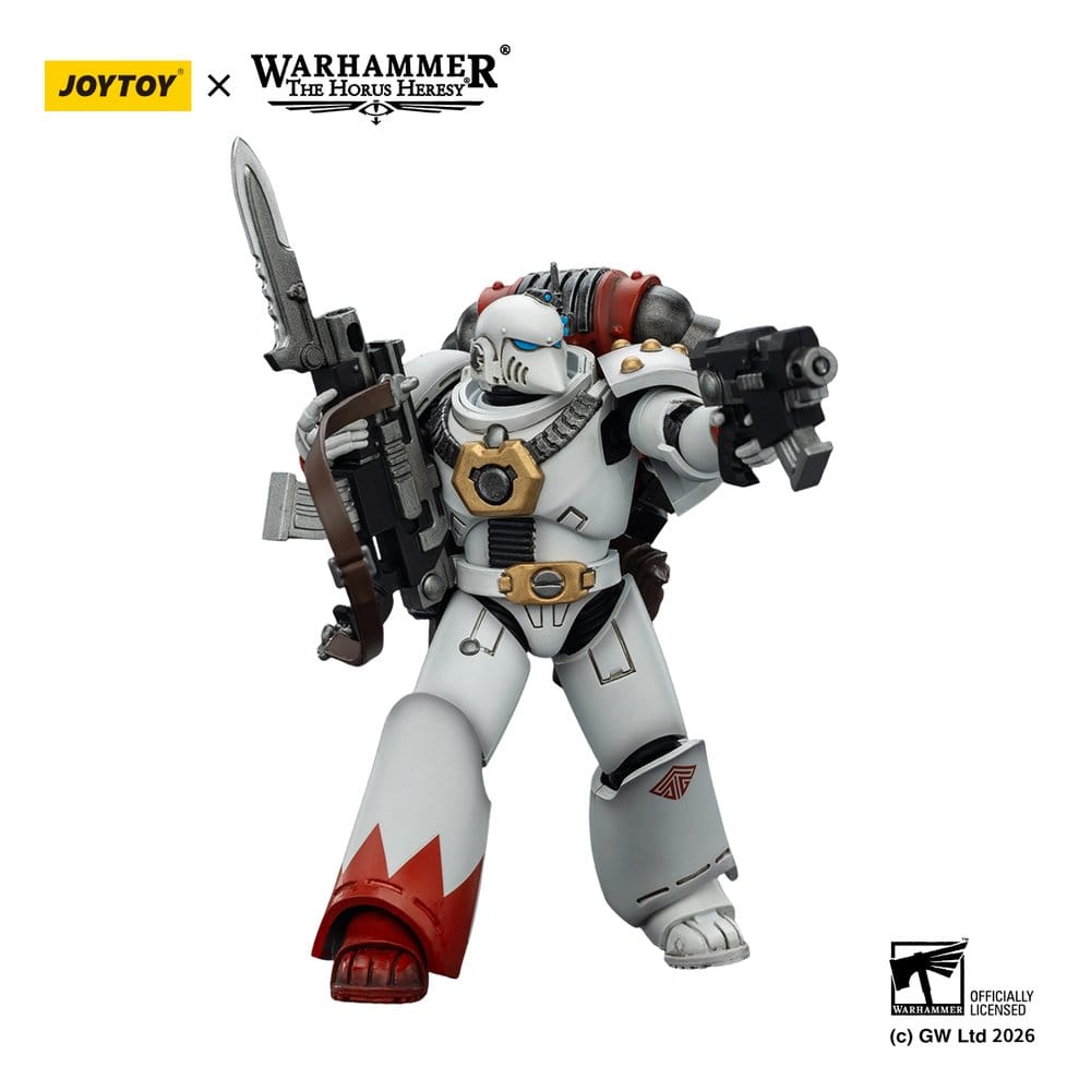 Warhammer The Horus Heresy Action Figure White Scars MKVI Tactical Legionary 12 cm - M 4