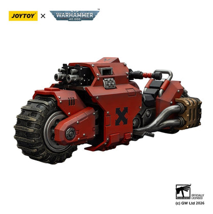 Warhammer 40,000 Raider-pattern Combat Bike Blood Angels with twin-linked bolt rifles 22 cm - M 1