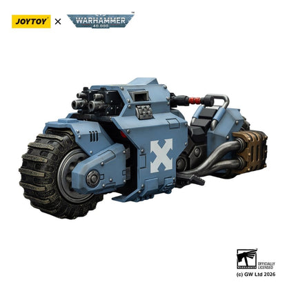 Warhammer 40,000 Raider-pattern Combat Bike Space Wolves with twin-linked bolt rifles 22 cm - M 1