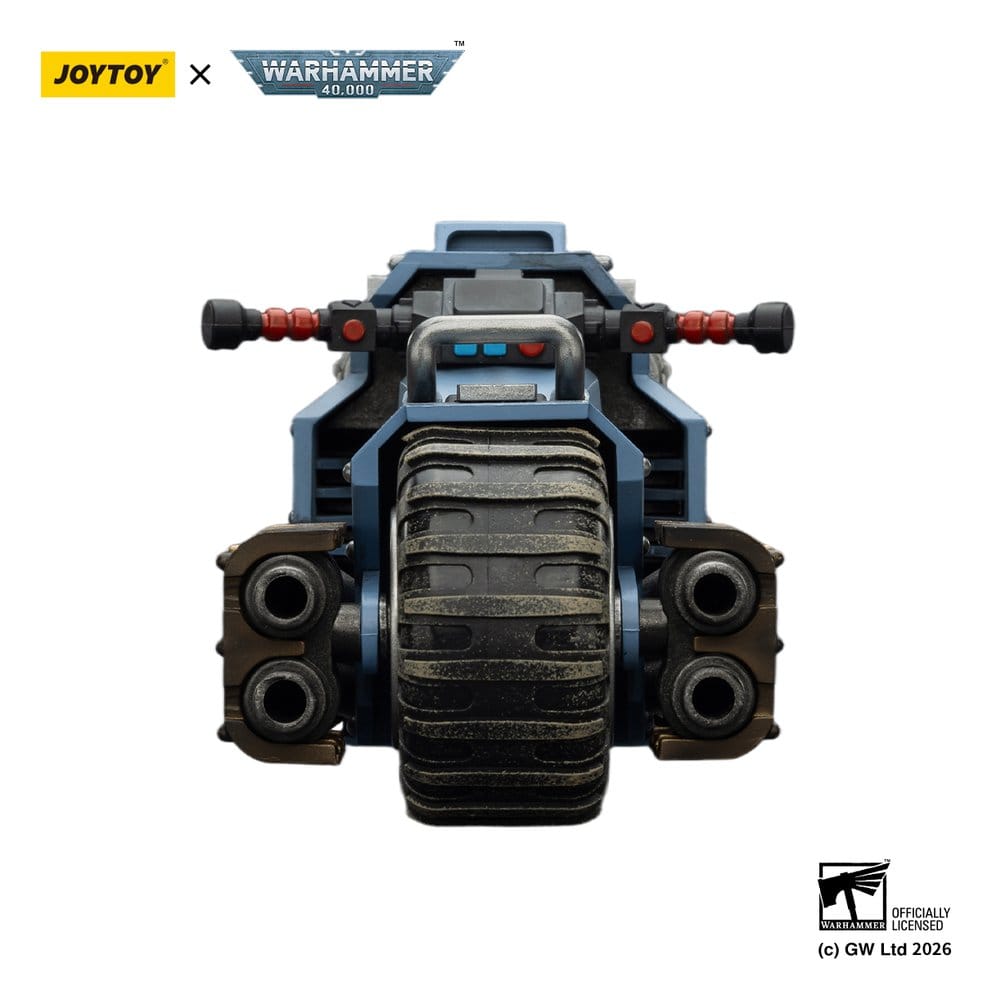 Warhammer 40,000 Raider-pattern Combat Bike Space Wolves with twin-linked bolt rifles 22 cm - M 4