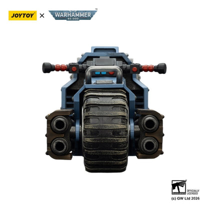 Warhammer 40,000 Raider-pattern Combat Bike Space Wolves with twin-linked bolt rifles 22 cm - M 4