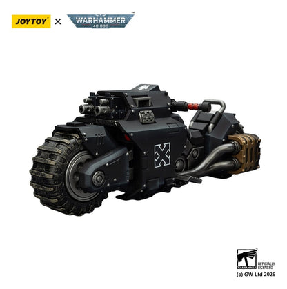 Warhammer 40,000 Raider-pattern Combat Bike Raven Guard with twin-linked bolt rifles 22 cm - M 1