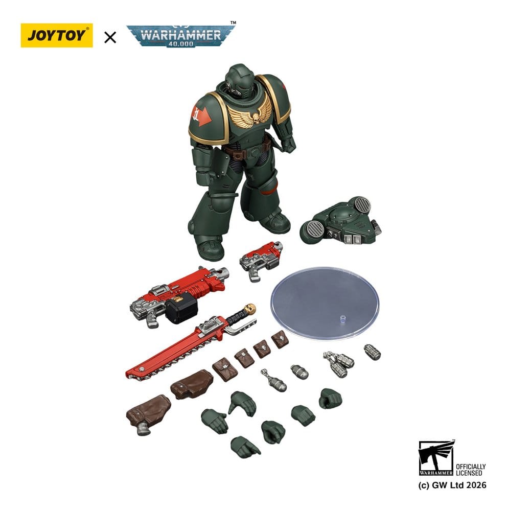 Warhammer 40,000 Action Figure Dark Angels Intercessor 12 cm - M 6