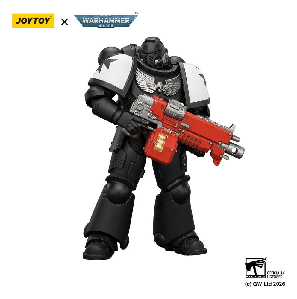 Warhammer 40,000 Action Figure Black Templars Intercessor 12 cm - M 3