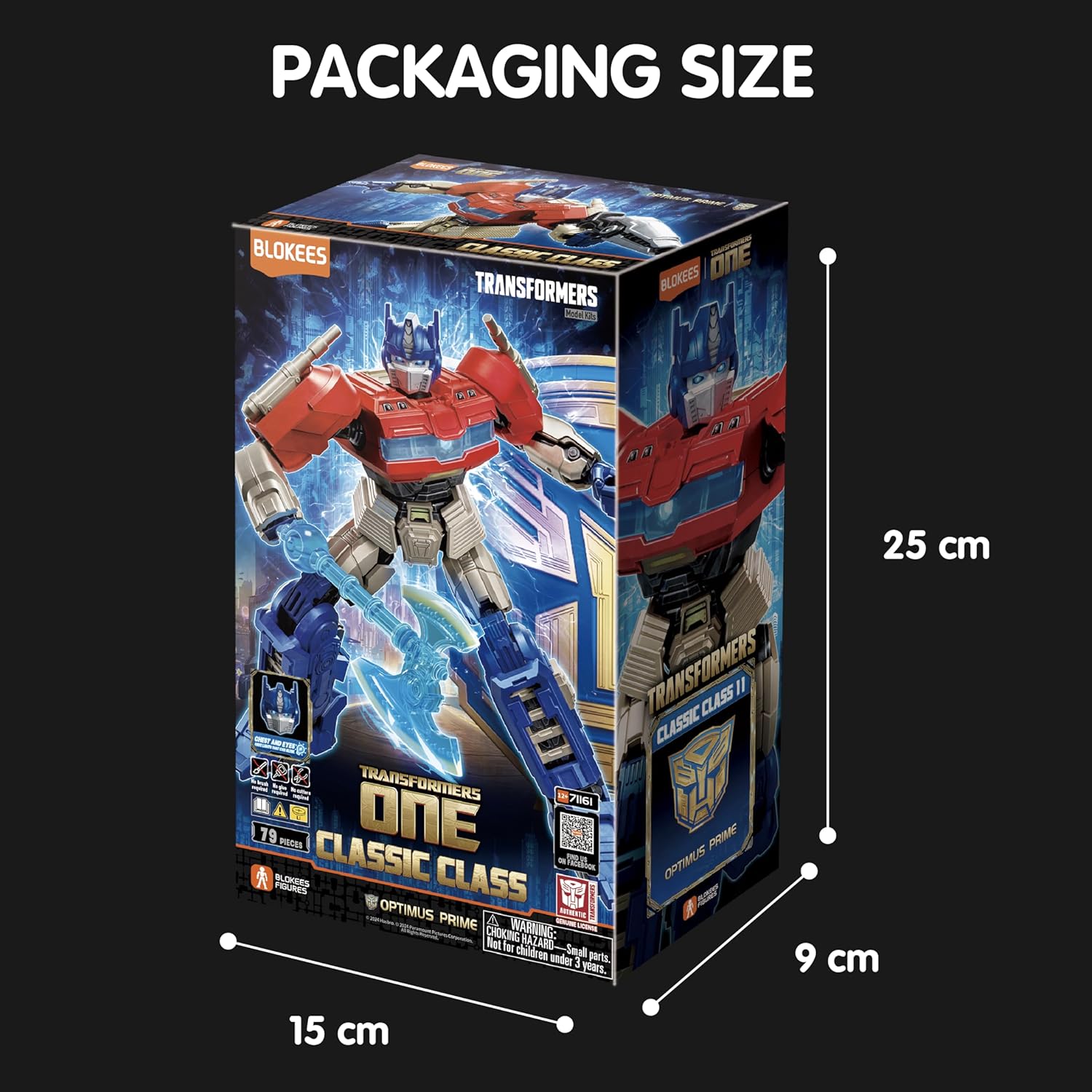Blokees Transformers Classic Class Optimus Prime Model - M 6