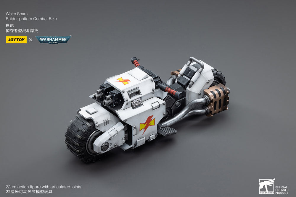 Warhammer 40k Vehicle 1/18 White Scars Raider-pattern Combat Bike 22 cm - M 3