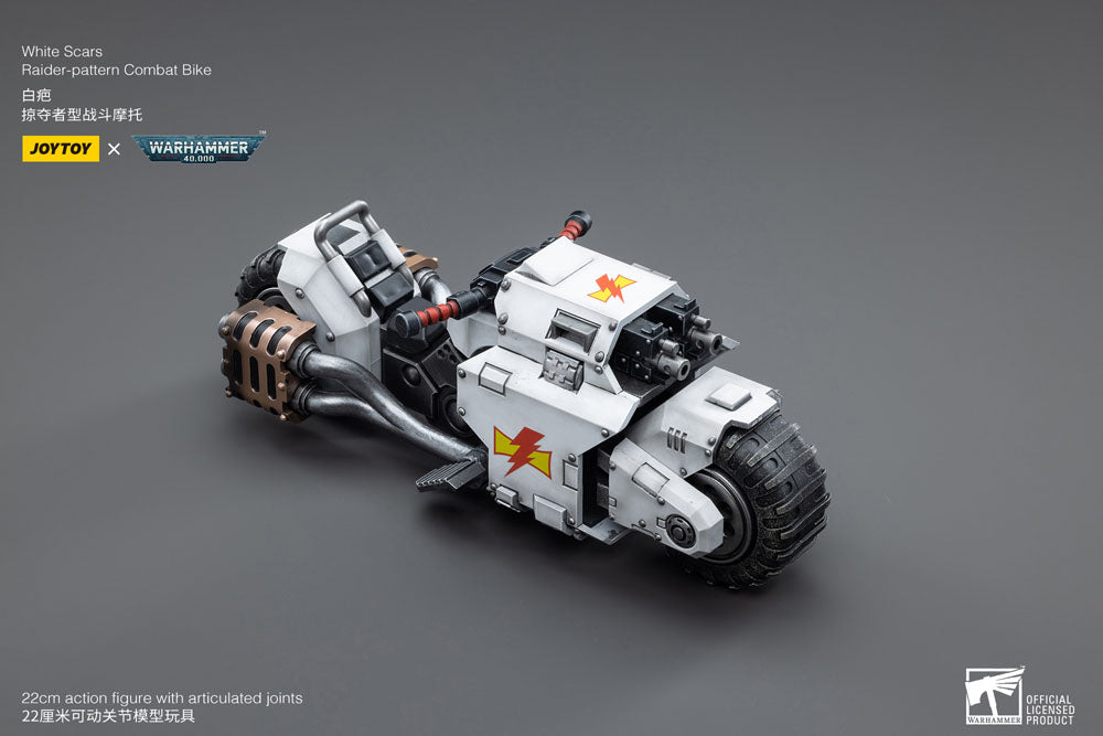 Warhammer 40k Vehicle 1/18 White Scars Raider-pattern Combat Bike 22 cm - M 4
