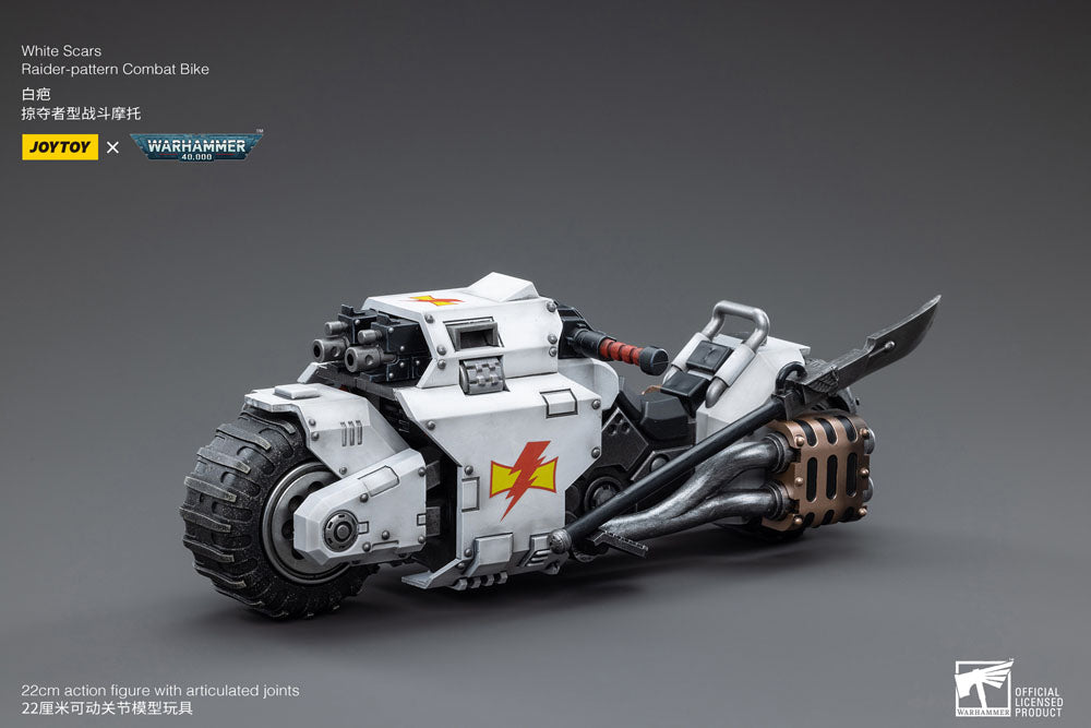 Warhammer 40k Vehicle 1/18 White Scars Raider-pattern Combat Bike 22 cm - M 6