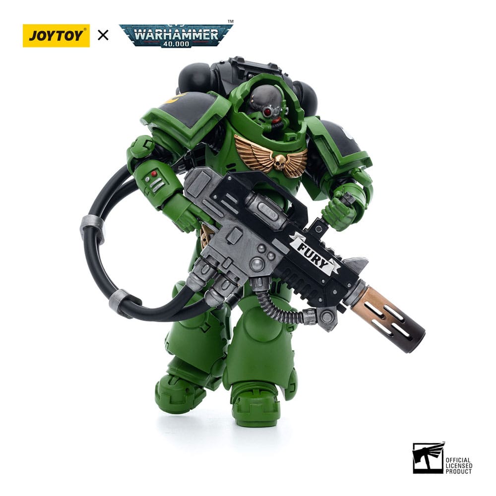 Warhammer 40K Action Figure 1/18 Salamanders Eradicators Sergeant Bragar 12 Cm - M 3