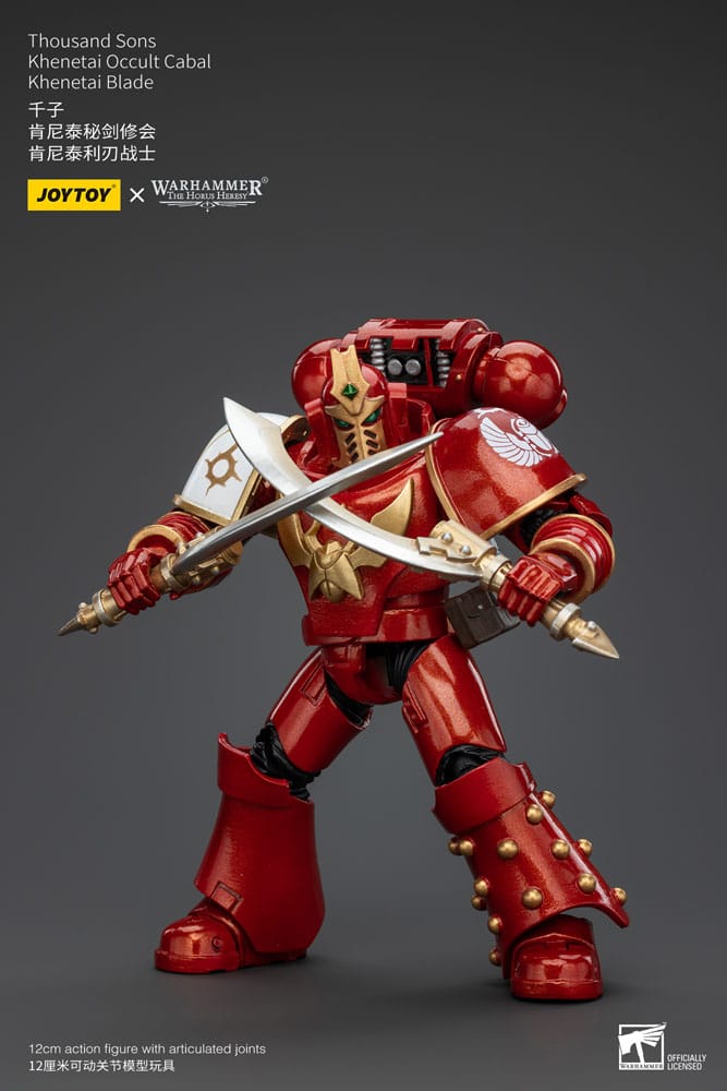 Warhammer The Horus Heresy Action Figure 1/18 Thousand Sons Khenetai Occult Cabal Khenetai Blade 12 cm - M 4
